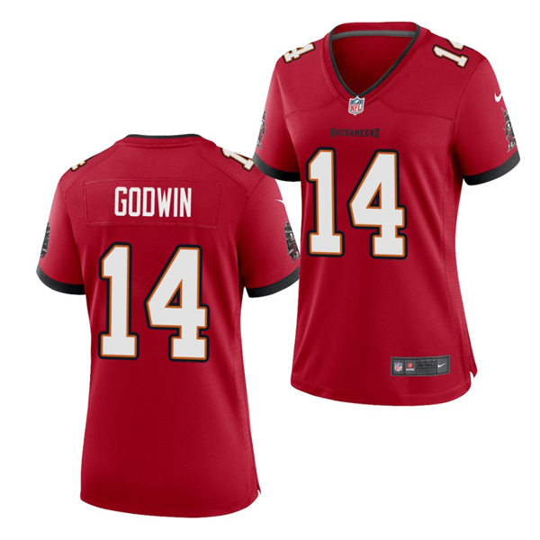Womens Tampa Bay Buccaneers #14 Chris Godwin Nike Red Limited Jersey