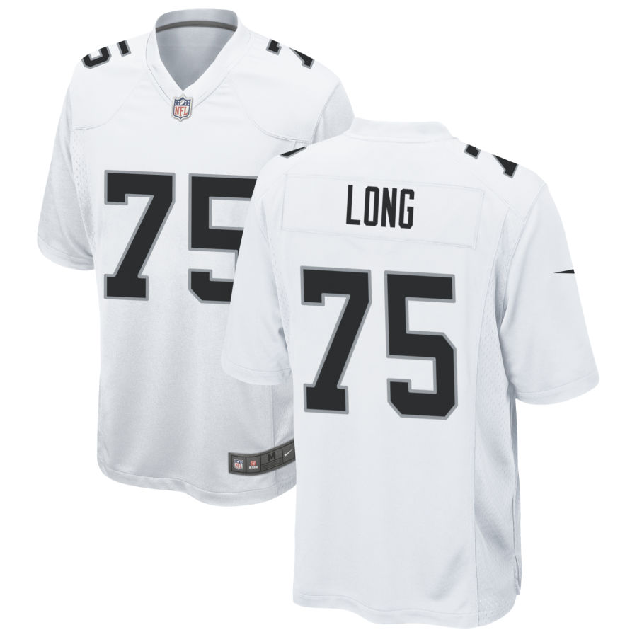 Youth Oakland Raiders #75 Howie Long Nike White Game Jersey