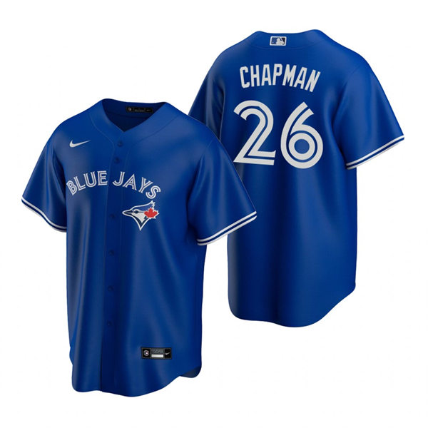 Youth Toronto Blue Jays #26 Matt Chapman Nike Royal Alternate Cool Base Jersey