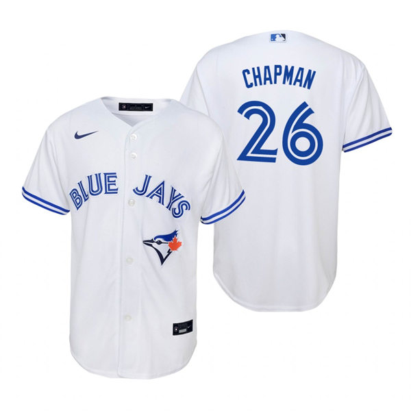 Youth Toronto Blue Jays #26 Matt Chapman Nike White Jersey