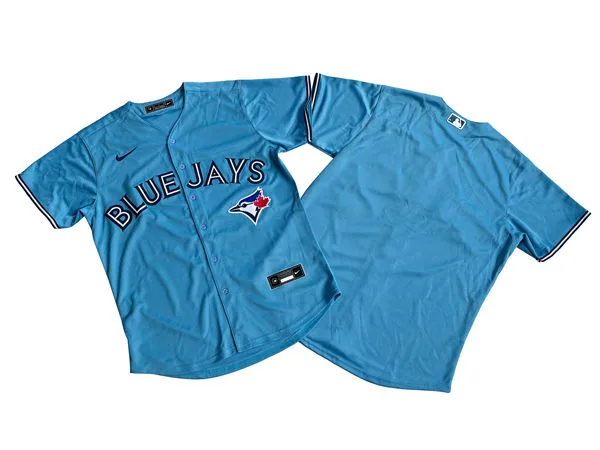 Men Toronto Blue Jays Blank Nike Powder Blue Alternate Limited Jersey