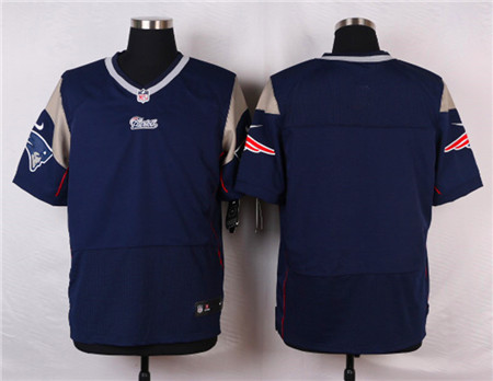 Mens Nike NFL Elite Jersey  New England Patriots Blank Blue