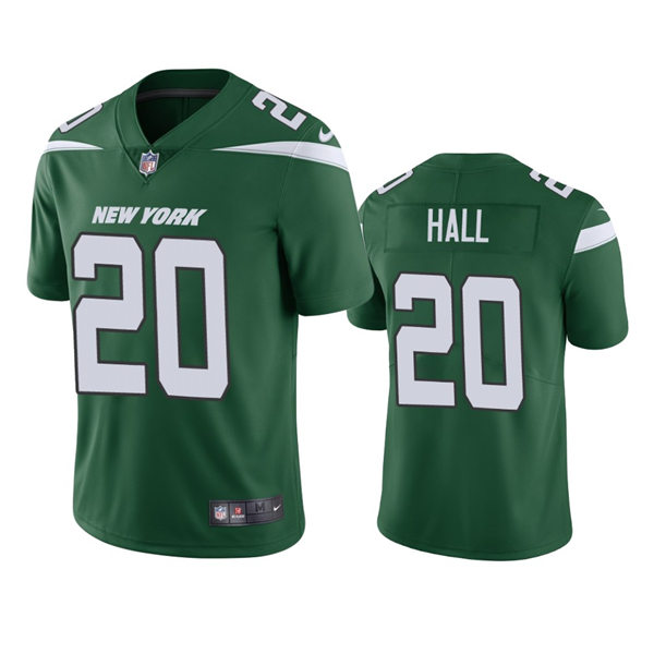 Men's New York Jets #20 Breece Hall Nike Gotham Green Vapor Limited Jersey