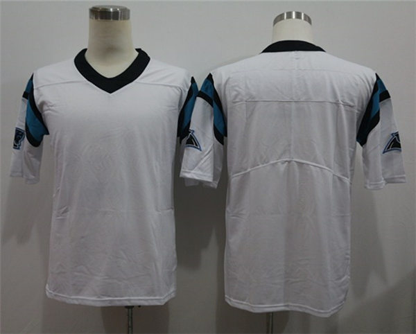 Men's Carolina Panthers Blank White Nike Vapor Untouchable Team Jersey