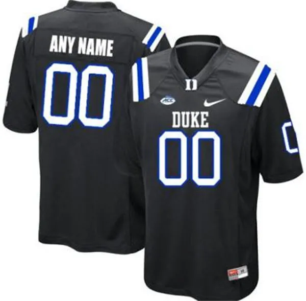 Duke Blue Devils Custom Black Nike College Football Jersey