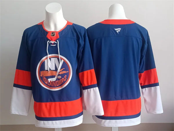 Men's New York Islanders Blank Fanatics Royal Home Team Jersey