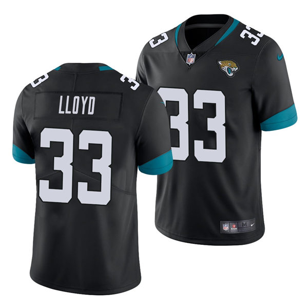 Men's Jacksonville Jaguars #33 Devin Lloyd Nike Black Vapor Untouchable Limited Jersey