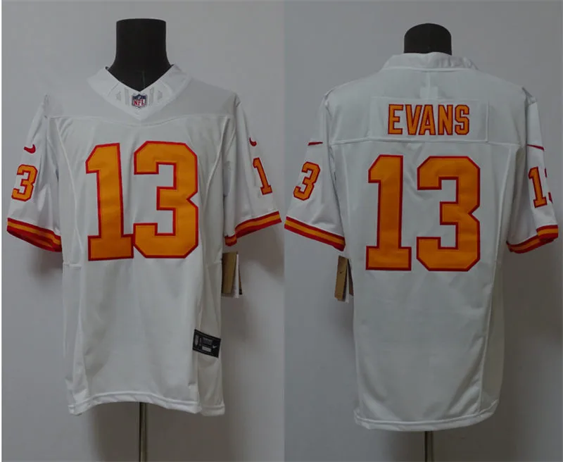 Mens Tampa Bay Buccaneers #13 Mike Evans Nike White 50th Season F.U.S.E. Limite Jersey