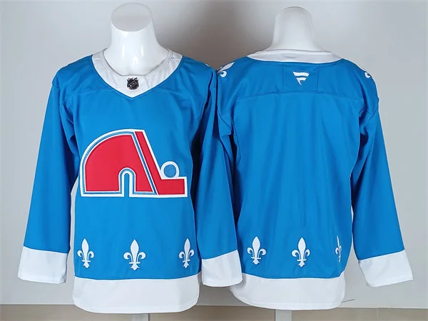 Men's Colorado Avalanche Blank Fanatics Blue Heritage Premium Jersey