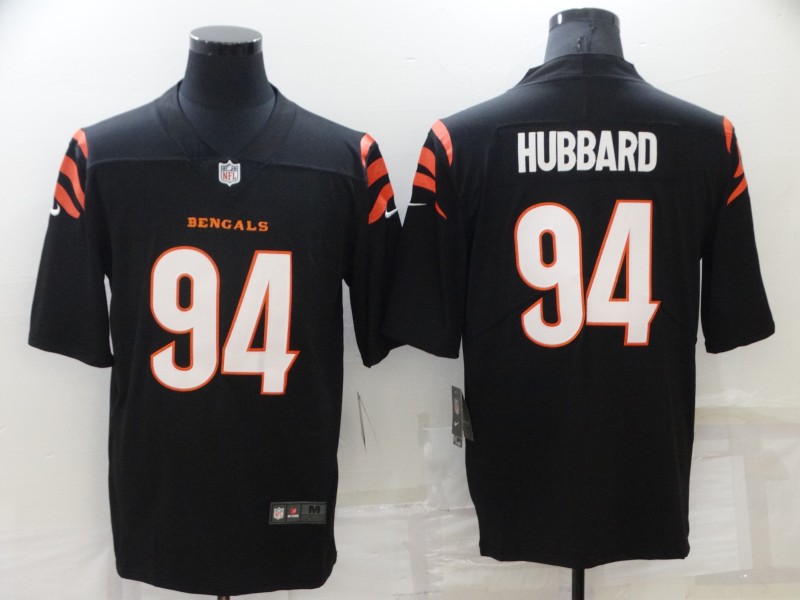 Men's Cincinnati Bengals #94 Sam Hubbard 2021 Nike Black Vapor Limited Jersey