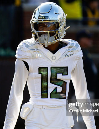 Men's Youth Oregon Ducks Custom 2024 BIG Ten Alternate Game Football Jersey - White
