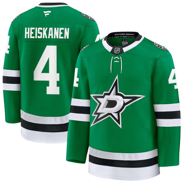Women's Dallas Stars #4 Miro Heiskanen Fanatics Home Kelly Green Player Jersey