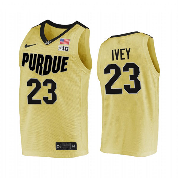 Men's Purdue Boilermakers 23 Jaden Ivey Nike White Retro Basketball Jersey