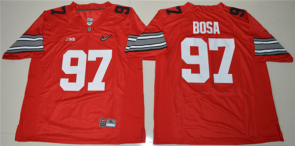 Men's Ohio State Buckeyes #97 Joey Bosa Nike 2015 College Football Playoff Special Event Jersey - Red