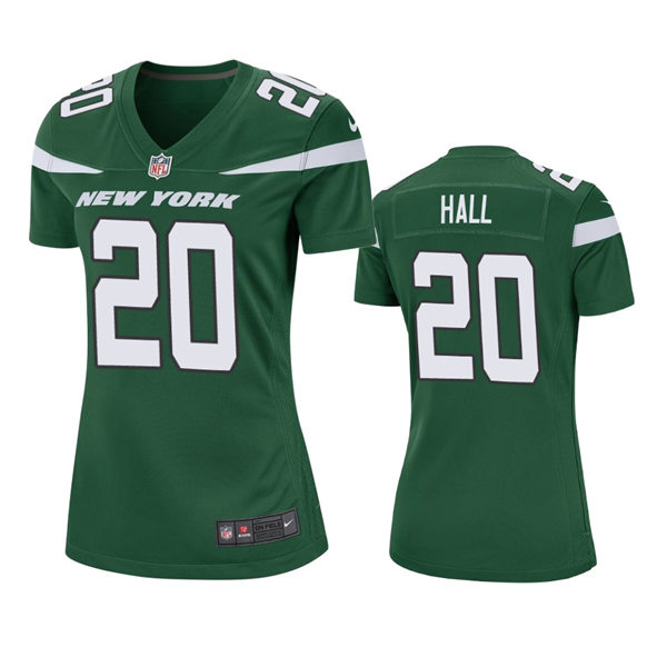 Womens New York Jets #20 Breece Hall Nike Gotham Green Limited Jersey